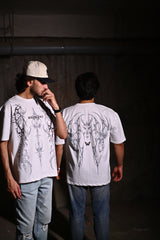crimson crane tee