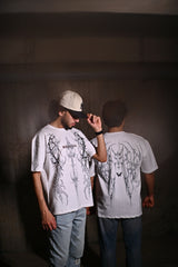 crimson crane tee