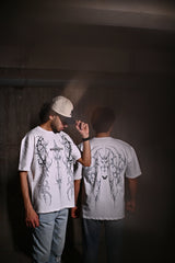 crimson crane tee